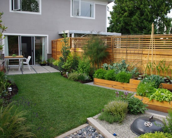 backyard garden at back of house - 33 Bedroom Feng Shui Tips to Improve Your Sleep